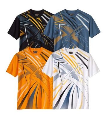 T-shirt męski wiosenny Atlas For Men ze sklepu: Atlas For Men w kategorii: T-shirty męskie - zdjęcie 15A918-39C-13902_18250975