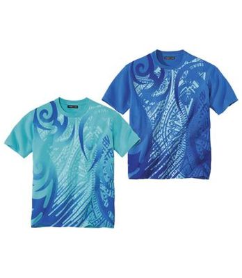 T-shirt męski na lato Atlas For Men ze sklepu: Atlas For Men w kategorii: T-shirty męskie - zdjęcie 15A918-39C-13902_18250994
