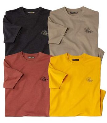 T-shirt męski młodzieżowy Atlas For Men ze sklepu: Atlas For Men w kategorii: T-shirty męskie - zdjęcie 15A918-39C-13902_18251071
