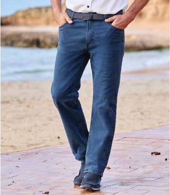Atlas For Men - Jeansy męskie casual na wiosnę ze sklepu: Atlas For Men w kategorii: Jeansy męskie - zdjęcie 15A918-39C-13902_18251134