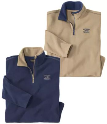 Bluza męska casualowa Atlas For Men ze sklepu: Atlas For Men w kategorii: Bluzy męskie - zdjęcie 15A918-39C-13902_18251173
