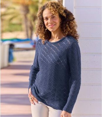 Sweter damski Atlas For Men ze sklepu: Atlas For Men w kategorii: Swetry damskie - zdjęcie 15A918-39C-13902_18251247