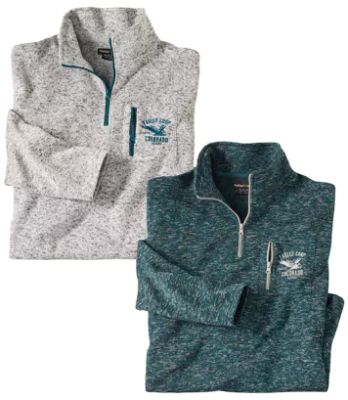 Bluza męska jesienna Atlas For Men ze sklepu: Atlas For Men w kategorii: Bluzy męskie - zdjęcie 15A918-39C-13902_18251376
