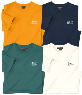 T-shirt męski w stylu młodzieżowym Atlas For Men ze sklepu: Atlas For Men w kategorii: T-shirty męskie - zdjęcie 15A918-39C-13902_18251465