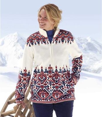 Bluza damska jesienna Atlas For Men ze sklepu: Atlas For Men w kategorii: Bluzy damskie - zdjęcie 15A918-39C-13902_18251518