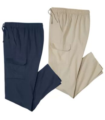 Spodnie męskie casual Atlas For Men ze sklepu: Atlas For Men w kategorii: Spodnie męskie - zdjęcie 15A918-39C-13902_18251834
