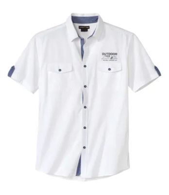 Koszula męska casual Atlas For Men ze sklepu: Atlas For Men w kategorii: Koszule męskie - zdjęcie 15A918-39C-13902_18256520