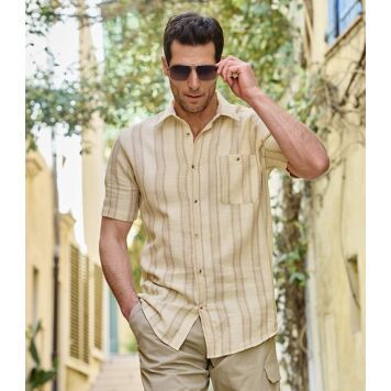 Atlas For Men - Koszula męska casual ze sklepu: Atlas For Men w kategorii: Koszule męskie - zdjęcie 15A918-39C-13902_18256539
