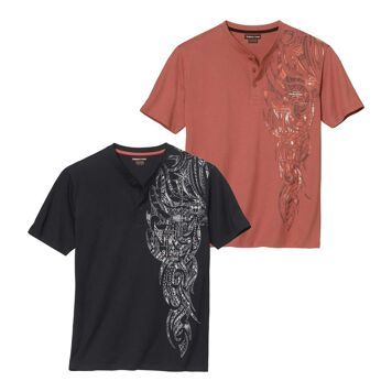 Atlas For Men - T-shirt męski wiosenny ze sklepu: Atlas For Men w kategorii: T-shirty męskie - zdjęcie 15A918-39C-13902_18342739