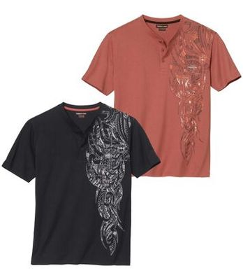 Atlas For Men - T-shirt męski wiosenny ze sklepu: Atlas For Men w kategorii: T-shirty męskie - zdjęcie 15A918-39C-13902_18342739