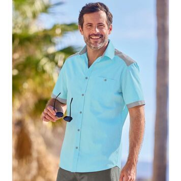 Koszula męska casual Atlas For Men ze sklepu: Atlas For Men w kategorii: Koszule męskie - zdjęcie 15A918-39C-13902_18342750