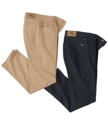 Spodnie męskie casual Atlas For Men ze sklepu: Atlas For Men w kategorii: Spodnie męskie - zdjęcie 15A918-39C-13902_18360071
