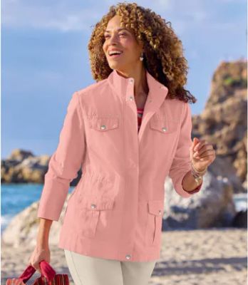 Atlas For Men - Kurtka damska wiosenna casual ze sklepu: Atlas For Men w kategorii: Kurtki damskie - zdjęcie 15A918-39C-13902_18360119