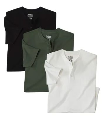 Atlas For Men - T-shirt męski casual na wiosnę ze sklepu: Atlas For Men w kategorii: T-shirty męskie - zdjęcie 15A918-39C-13902_18366765