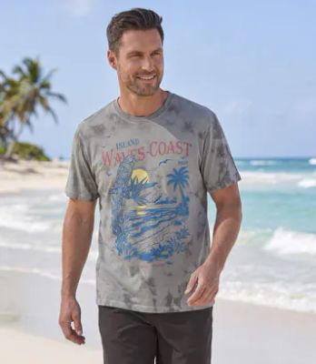 T-shirt męski w stylu młodzieżowym Atlas For Men ze sklepu: Atlas For Men w kategorii: T-shirty męskie - zdjęcie 15A918-39C-13902_18461179