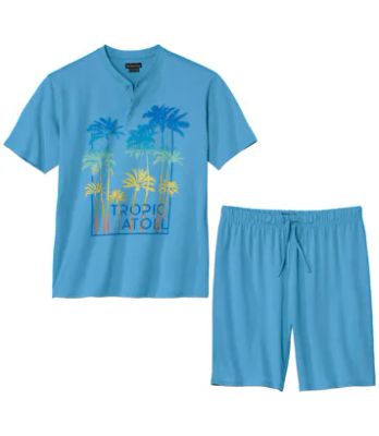 Piżama męska Atlas For Men ze sklepu: Atlas For Men w kategorii: Piżamy męskie - zdjęcie 15A918-39C-13902_18461432