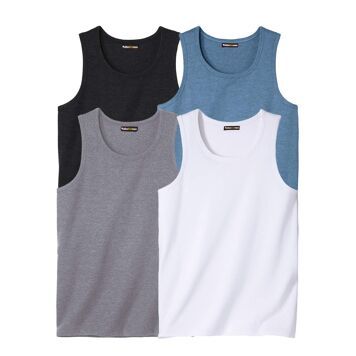 T-shirt męski letni Atlas For Men ze sklepu: Atlas For Men w kategorii: T-shirty męskie - zdjęcie 15A918-39C-13902_18461438