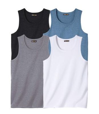 T-shirt męski letni Atlas For Men ze sklepu: Atlas For Men w kategorii: T-shirty męskie - zdjęcie 15A918-39C-13902_18461438