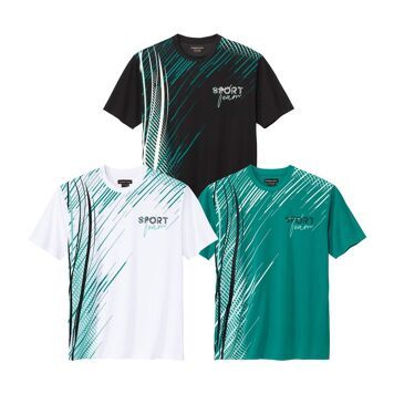 T-shirt męski w stylu młodzieżowym Atlas For Men ze sklepu: Atlas For Men w kategorii: T-shirty męskie - zdjęcie 15A918-39C-13902_18461445