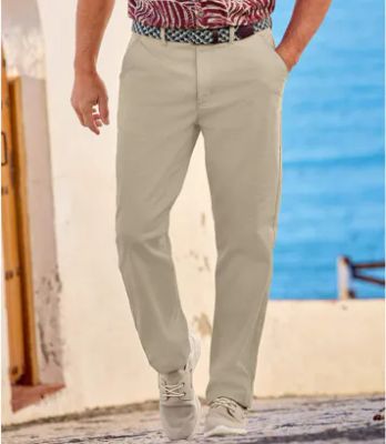 Spodnie męskie casual Atlas For Men ze sklepu: Atlas For Men w kategorii: Spodnie męskie - zdjęcie 15A918-39C-13902_18545168