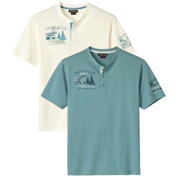 T-shirt męski w stylu młodzieżowym Atlas For Men ze sklepu: Atlas For Men w kategorii: T-shirty męskie - zdjęcie 15A918-39C-13902_18545193