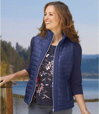 Kamizelka damska jesienna Atlas For Men ze sklepu: Atlas For Men w kategorii: Kamizelki damskie - zdjęcie 15A918-39C-13902_18624575