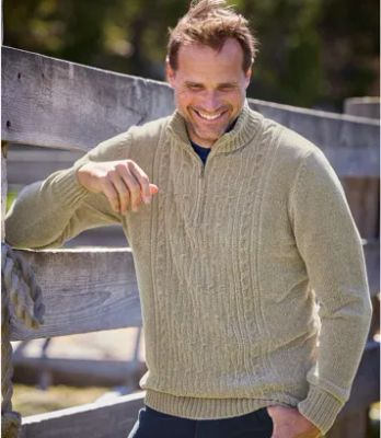 Sweter męski Atlas For Men ze sklepu: Atlas For Men w kategorii: Swetry męskie - zdjęcie 15A918-39C-13902_18624634
