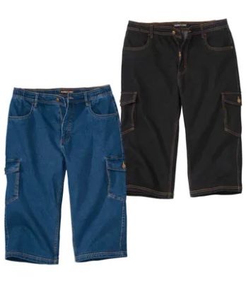 Spodenki męskie casual Atlas For Men ze sklepu: Atlas For Men w kategorii: Spodenki męskie - zdjęcie 15A918-39C-13902_18624806