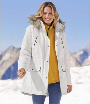 Atlas For Men - Parka damska jesienna ze sklepu: Atlas For Men w kategorii: Parki damskie - zdjęcie 15A918-39C-13902_18625129