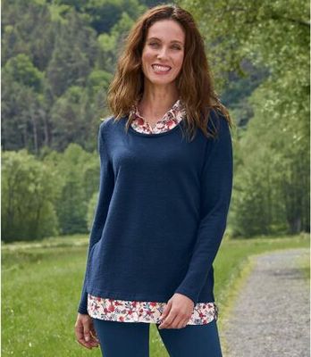 Atlas For Men - Sweter damski casual ze sklepu: Atlas For Men w kategorii: Swetry damskie - zdjęcie 15A918-39C-13902_18625132