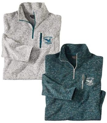 Atlas For Men - Bluza męska ze sklepu: Atlas For Men w kategorii: Bluzy męskie - zdjęcie 15A918-39C-13902_18625346