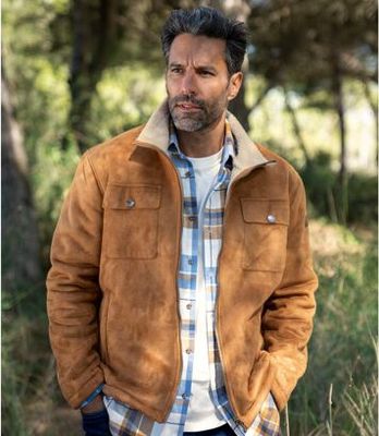 Kurtka męska casual Atlas For Men ze sklepu: Atlas For Men w kategorii: Kurtki męskie - zdjęcie 15A918-39C-13902_18625503