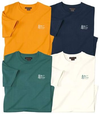 T-shirt męski młodzieżowy Atlas For Men ze sklepu: Atlas For Men w kategorii: T-shirty męskie - zdjęcie 15A918-39C-13902_18625586