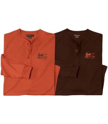 Atlas For Men - T-shirt męski jesienny ze sklepu: Atlas For Men w kategorii: T-shirty męskie - zdjęcie 15A918-39C-13902_18625671