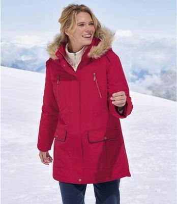 Parka damska jesienna Atlas For Men ze sklepu: Atlas For Men w kategorii: Parki damskie - zdjęcie 15A918-39C-13902_18625673