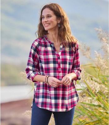 Bluzka damska casualowa Atlas For Men ze sklepu: Atlas For Men w kategorii: Bluzki damskie - zdjęcie 15A918-39C-13902_18625736