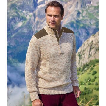 Sweter męski zimowy Atlas For Men ze sklepu: Atlas For Men w kategorii: Swetry męskie - zdjęcie 15A918-39C-13902_18625802
