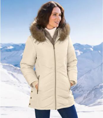 Atlas For Men - Parka damska jesienna ze sklepu: Atlas For Men w kategorii: Parki damskie - zdjęcie 15A918-39C-13902_18625905