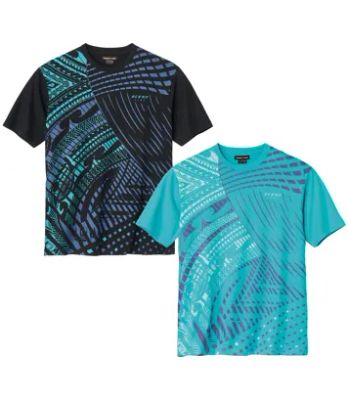 T-shirt męski na wiosnę Atlas For Men ze sklepu: Atlas For Men w kategorii: T-shirty męskie - zdjęcie 15A918-39C-13902_18664842
