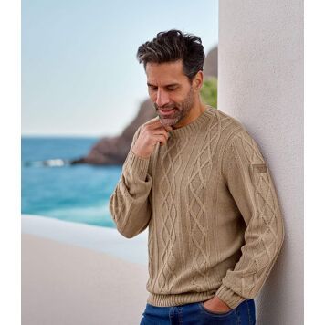 Sweter męski casual Atlas For Men ze sklepu: Atlas For Men w kategorii: Swetry męskie - zdjęcie 15A918-39C-13902_18760024