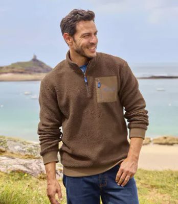 Sweter męski casual Atlas For Men ze sklepu: Atlas For Men w kategorii: Swetry męskie - zdjęcie 15A918-39C-13902_18760039