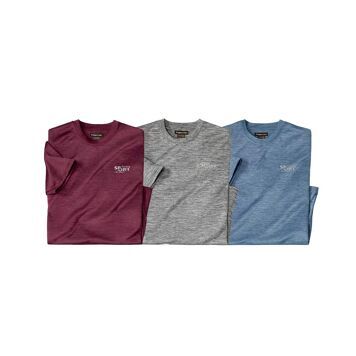 T-shirt męski casualowy Atlas For Men ze sklepu: Atlas For Men w kategorii: T-shirty męskie - zdjęcie 15A918-39C-13902_18760055