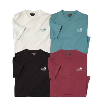 Atlas For Men - T-shirt męski na wiosnę ze sklepu: Atlas For Men w kategorii: T-shirty męskie - zdjęcie 15A918-39C-13902_18787652