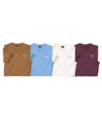 T-shirt męski casualowy Atlas For Men ze sklepu: Atlas For Men w kategorii: T-shirty męskie - zdjęcie 15A918-39C-13902_18787683