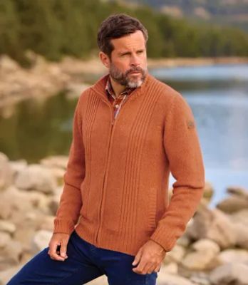 Sweter męski casualowy zimowy Atlas For Men ze sklepu: Atlas For Men w kategorii: Swetry męskie - zdjęcie 15A918-39C-13902_18787696