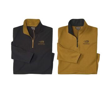 Sweter męski casual Atlas For Men ze sklepu: Atlas For Men w kategorii: Swetry męskie - zdjęcie 15A918-39C-13902_18787700