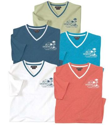 Atlas For Men - T-shirt męski na wiosnę ze sklepu: Atlas For Men w kategorii: T-shirty męskie - zdjęcie 15A918-39C-13902_18796768