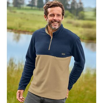Sweter męski w sportowym stylu Atlas For Men ze sklepu: Atlas For Men w kategorii: Swetry męskie - zdjęcie 15A918-39C-13902_18828417