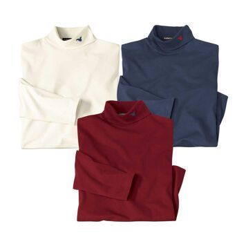 Atlas For Men - Sweter męski zimowy ze sklepu: Atlas For Men w kategorii: Swetry męskie - zdjęcie 15A918-39C-13902_18885793