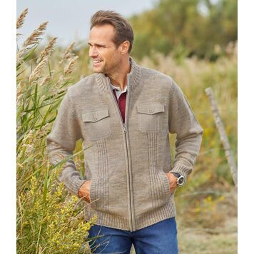 Sweter męski casual Atlas For Men ze sklepu: Atlas For Men w kategorii: Swetry męskie - zdjęcie 15A918-39C-13902_18885854